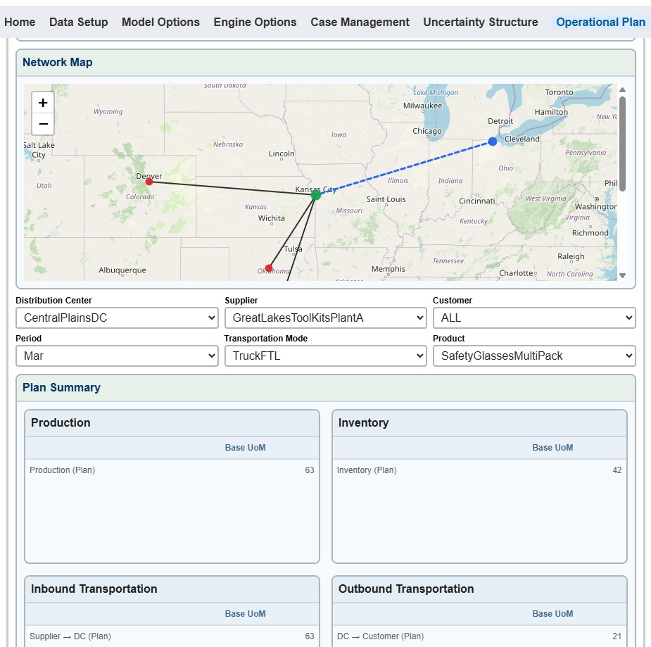 Operational plan view